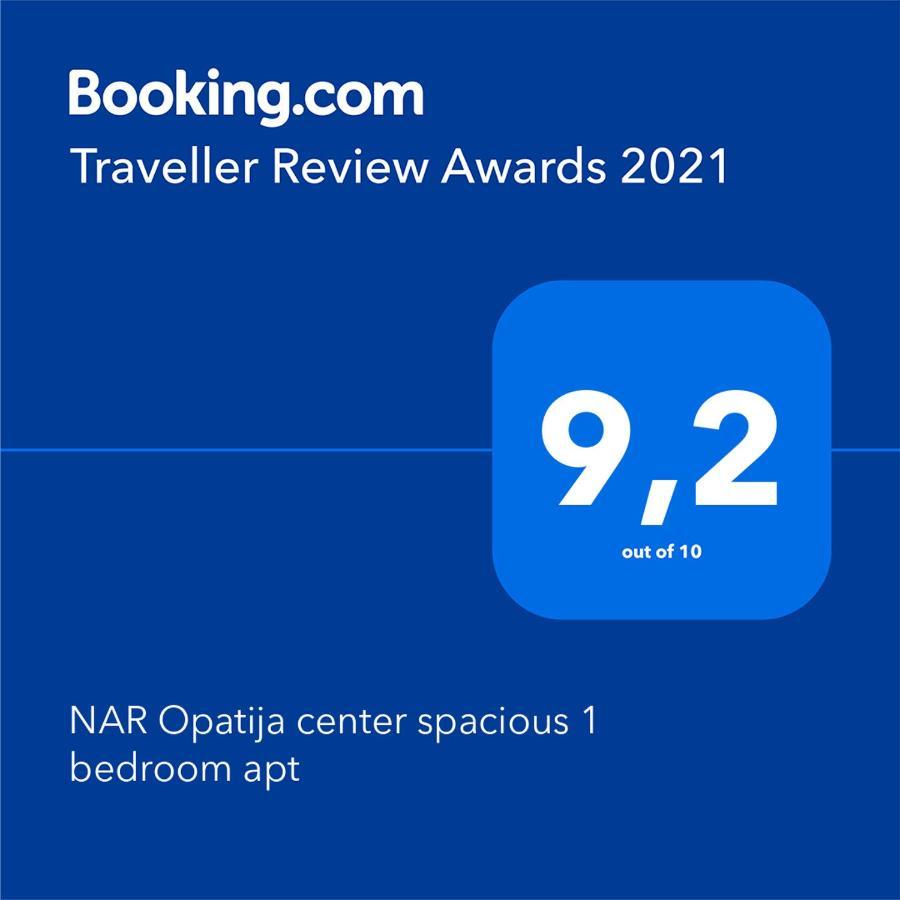 "Nar" Opatija Center Spacious 1 Bedroom Apt ภายนอก รูปภาพ