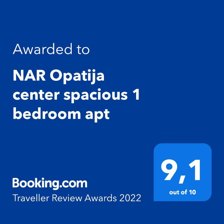 "Nar" Opatija Center Spacious 1 Bedroom Apt ภายนอก รูปภาพ