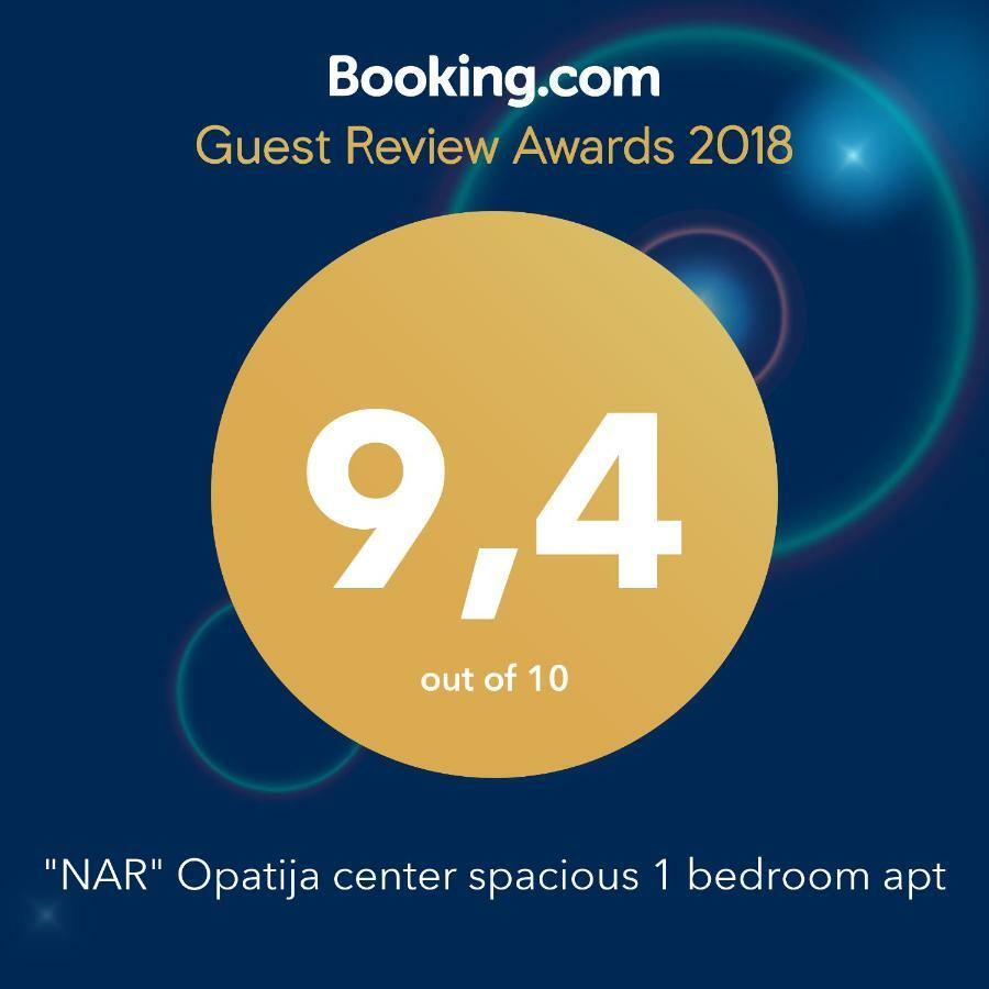 "Nar" Opatija Center Spacious 1 Bedroom Apt ภายนอก รูปภาพ